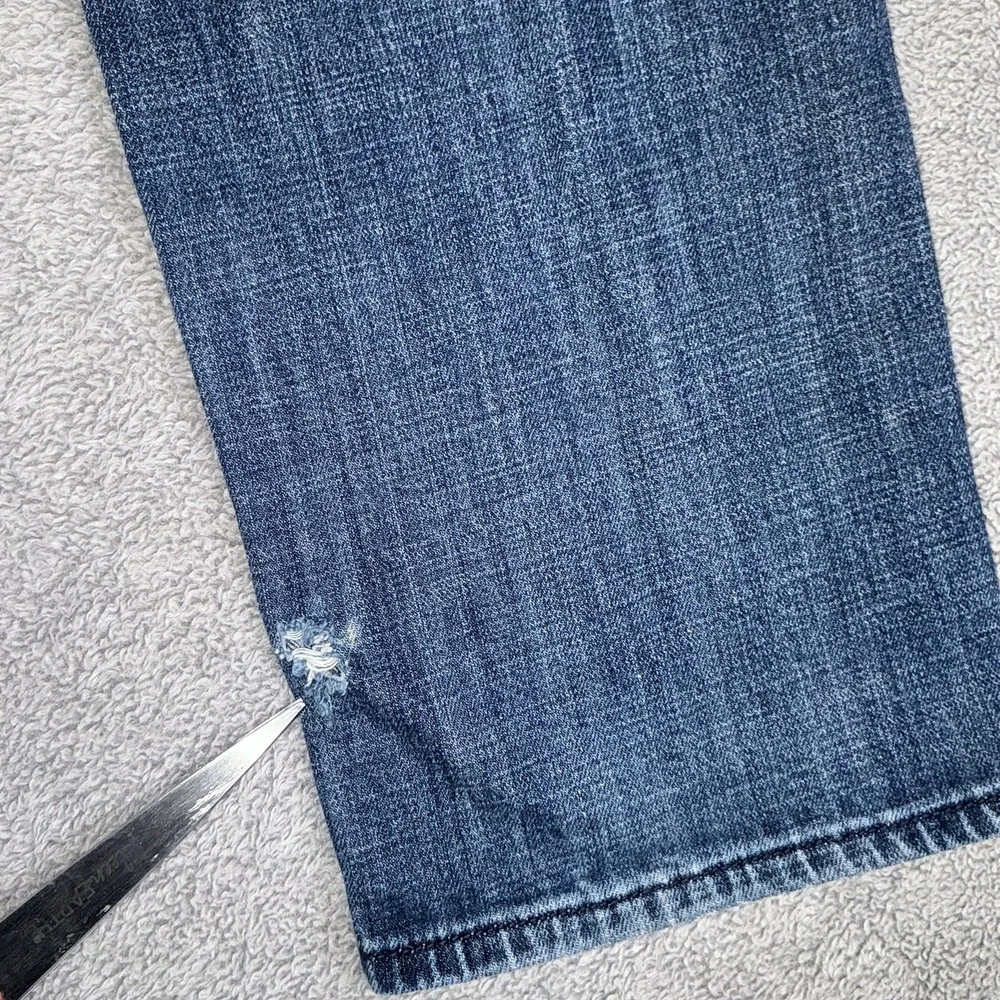 Lucky Brand Denim Jeans 121 Heritage Slim Mens Size 34 x 34 Med. Wash Button Fly - Picture 6 of 8